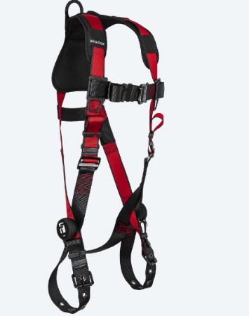 Picture of Tradesman® Plus 1D Standard Non-belted Full Body Harness, Tongue Buckle Leg Adjustment, CHOOSE SIZE