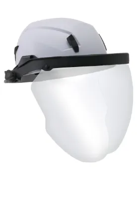Picture of Studson Full Brim Face Shield - Clear, with bracket, (Helmet NOT included) per each