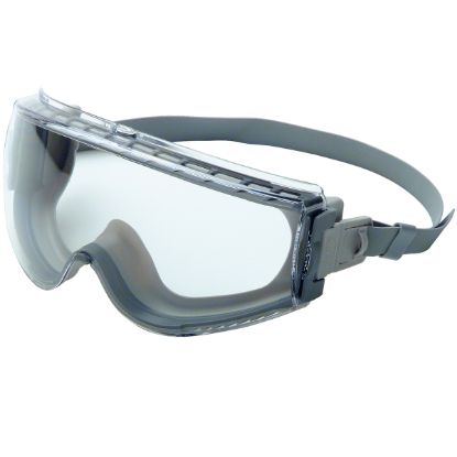 Picture of UVEX® Stealth® Indirect Vent Goggle with Gray Body, Clear Lens and Hydroshield® Anti-Fog coating - Neoprene Strap, Per pair